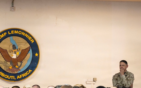 SMMC engages with Marines deployed to Camp Lemonnier, Djibouti