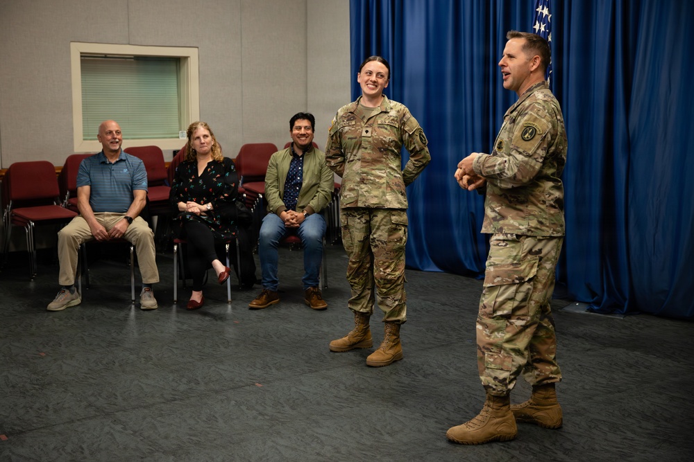Staff Sgt. Stickney Promotion