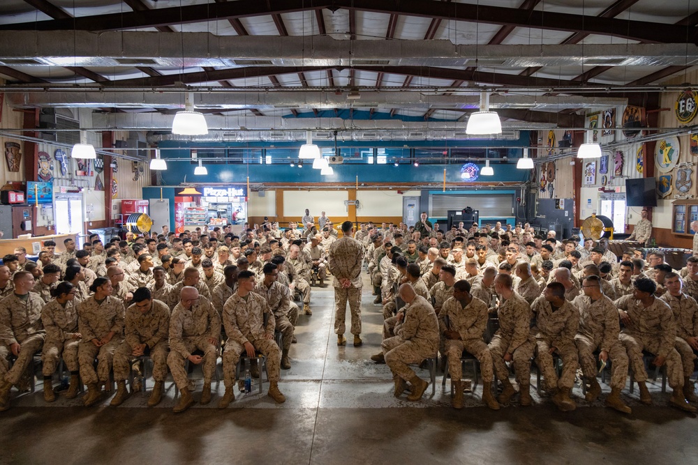 SMMC engages with Marines deployed to Camp Lemonnier, Djibouti