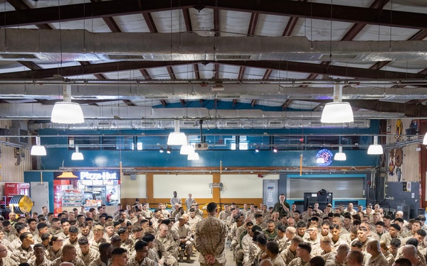 SMMC engages with Marines deployed to Camp Lemonnier, Djibouti