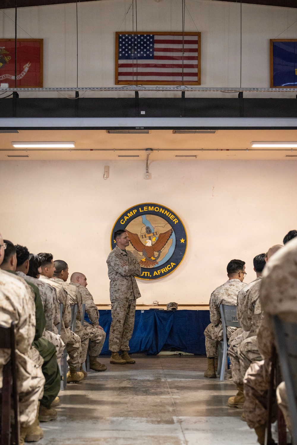 SMMC engages with Marines deployed to Camp Lemonnier, Djibouti