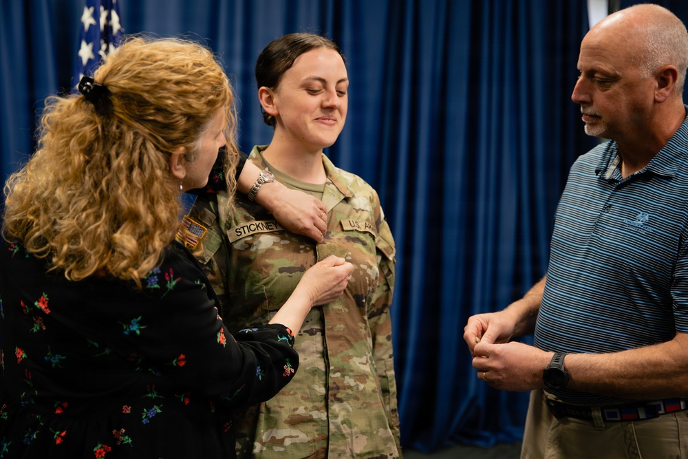 Staff Sgt. Stickney Promotion