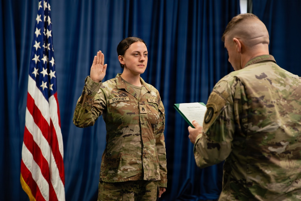 Staff Sgt. Stickney Promotion