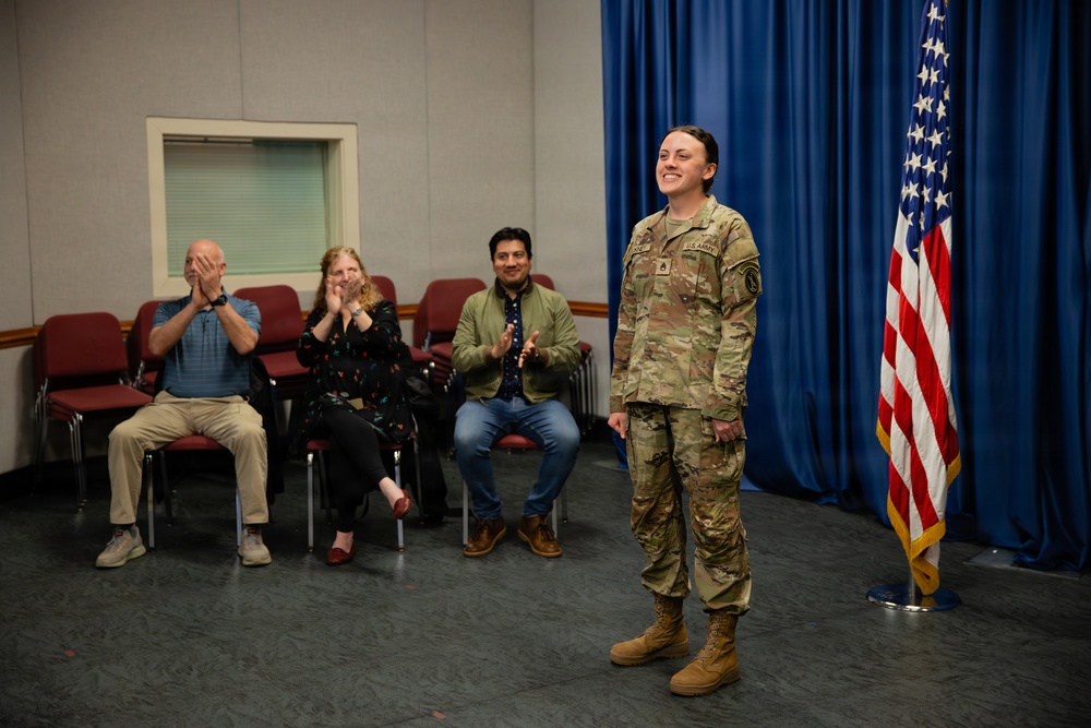 Staff Sgt. Stickney Promotion