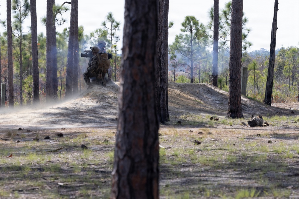 Infantry Unit Leaders Course Combined Arms Live Fire Exercise
