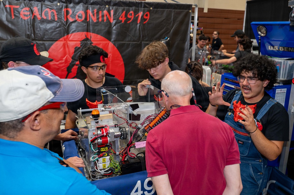 NAVWAR Inspires Next-Generation Talent at FIRST Robotics Competition