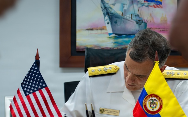 U.S. and Colombian Navies Reinforce Partnership at Maritime Staff Talks