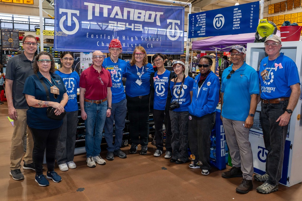NAVWAR Inspires Next-Generation Talent at FIRST Robotics Competition