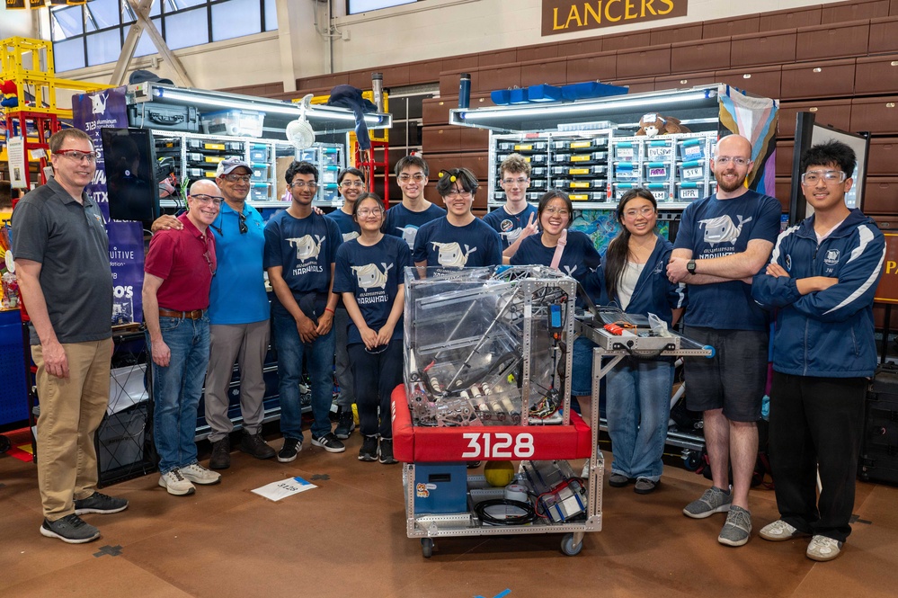 NAVWAR Inspires Next-Generation Talent at FIRST Robotics Competition