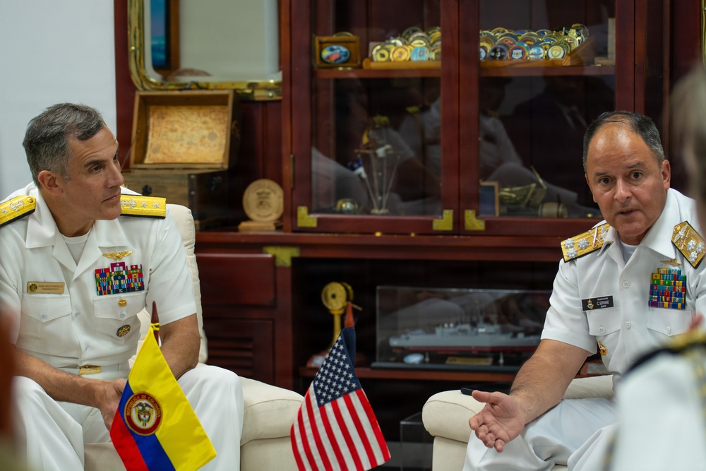 U.S. and Colombian Navies Reinforce Partnership at Maritime Staff Talks