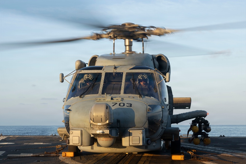 USS Delbert D. Black (DDG 119) Conducts Flight Ops During Operation Epic Fury