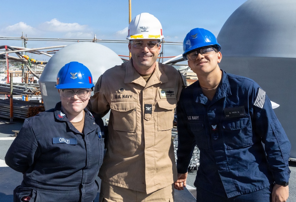 Captains Call Onboard the USS Green Bay