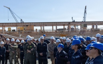 Captains Call Onboard the USS Green Bay