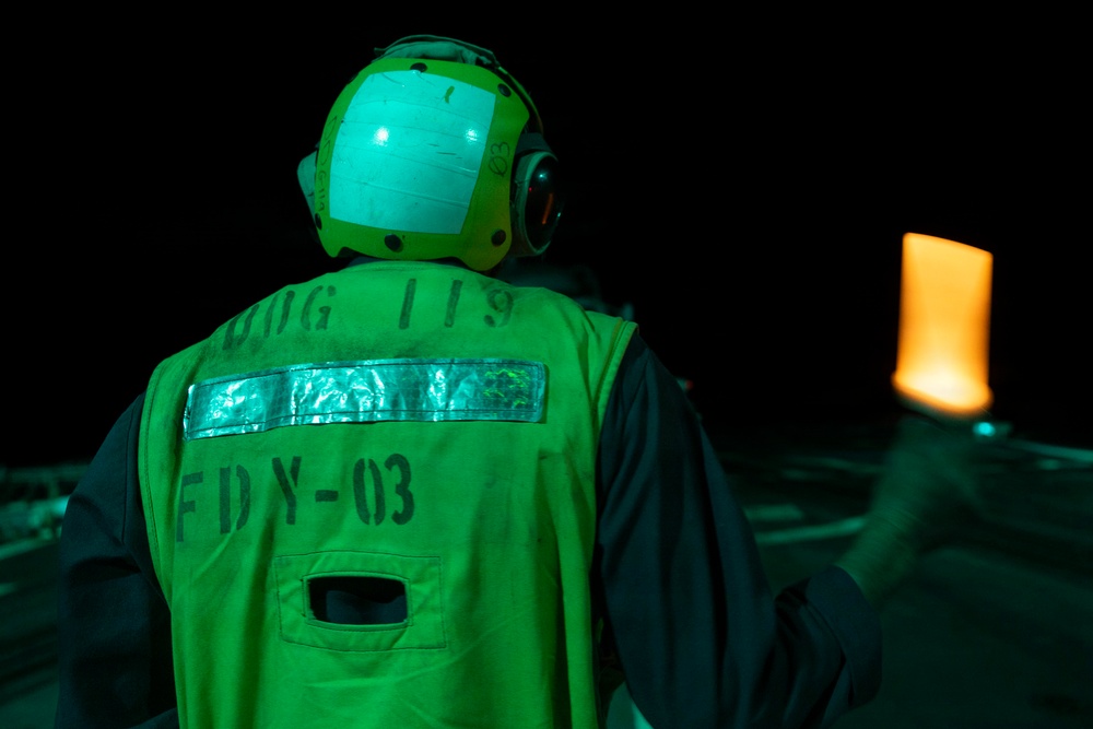 USS Delbert D. Black (DDG 119) Conducts Flight Ops During Operation Epic Fury