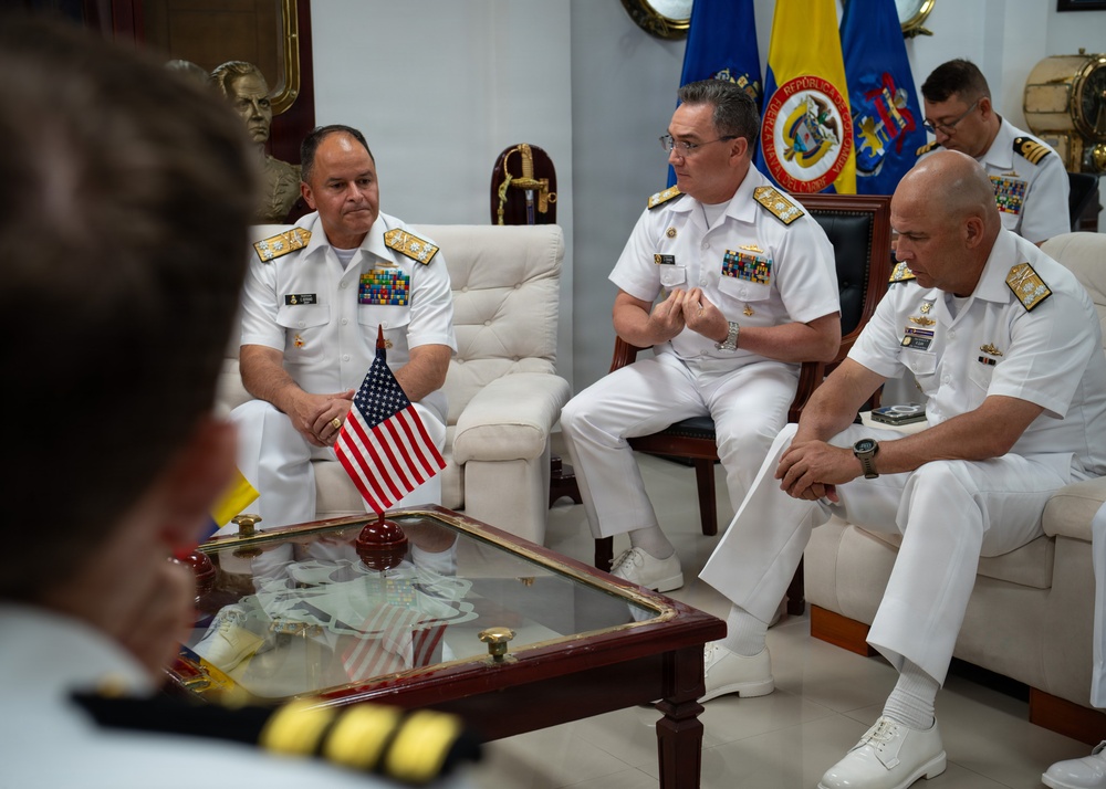 U.S. and Colombian Navies Reinforce Partnership at Maritime Staff Talks