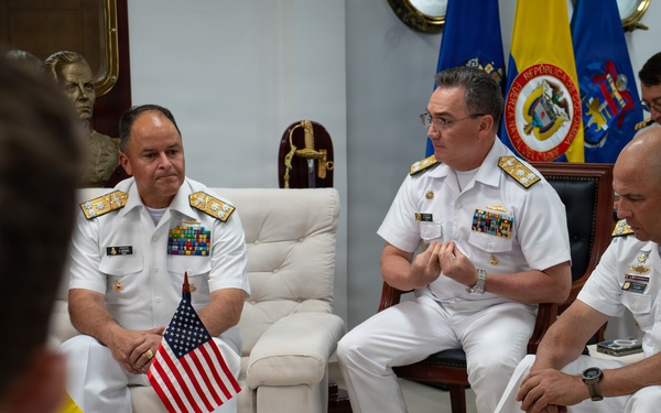 U.S. and Colombian Navies Reinforce Partnership at Maritime Staff Talks