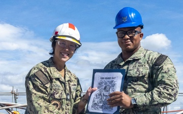 Captains Call Onboard the USS Green Bay