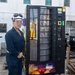 Vending Machine Grand Opening Onboard the USS Green Bay’s Barge