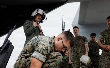 9th Comm Bn. prepares for a deployment readiness air confidence operation