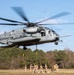 Marines with Logistics Operations School conduct Helicopter Support Team training