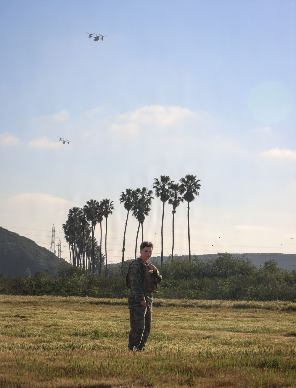 9th Comm Bn. prepares for a deployment readiness air confidence operation