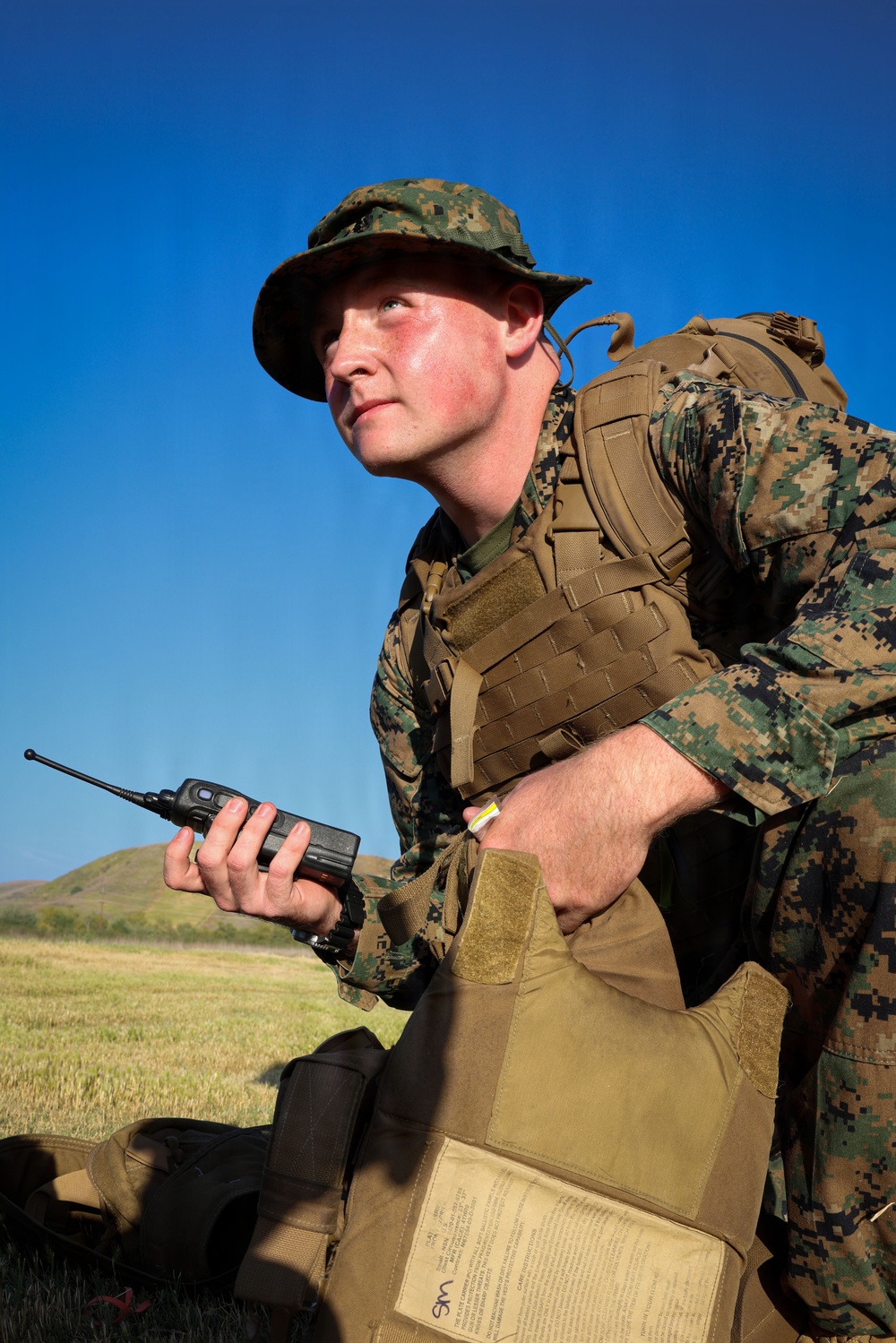 9th Comm Bn. prepares for a deployment readiness air confidence operation