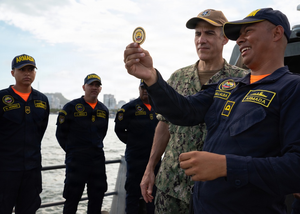 U.S. and Colombian Navies Reinforce Partnership at Maritime Staff Talks