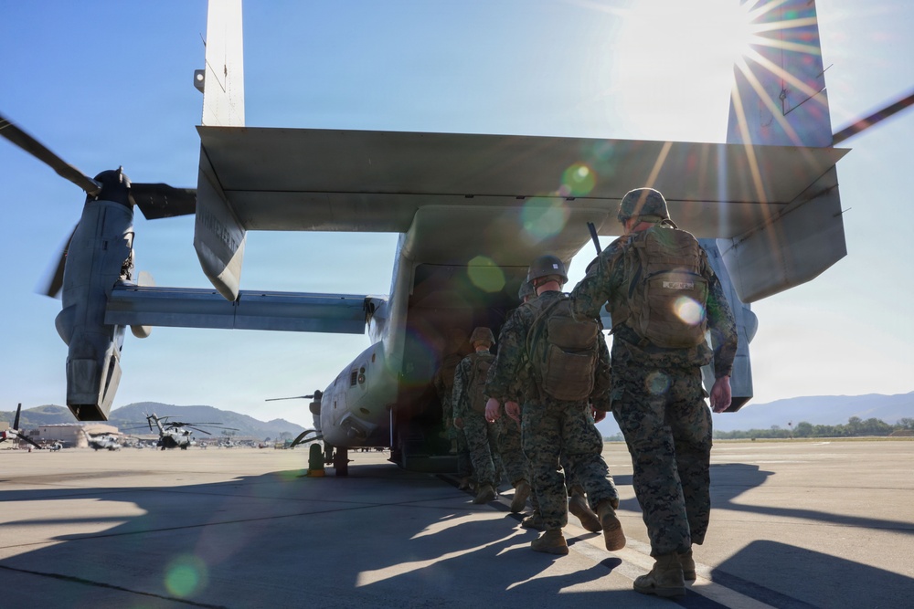 9th Comm Bn. prepares for a deployment readiness air confidence operation