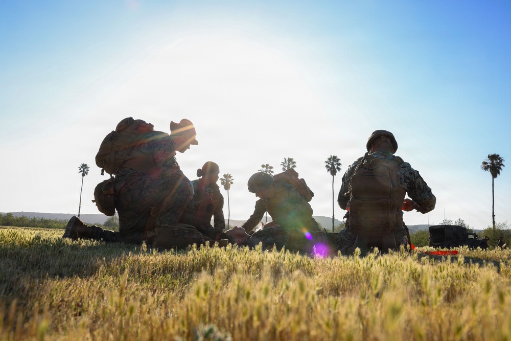 9th Comm Bn. prepares for a deployment readiness air confidence operation