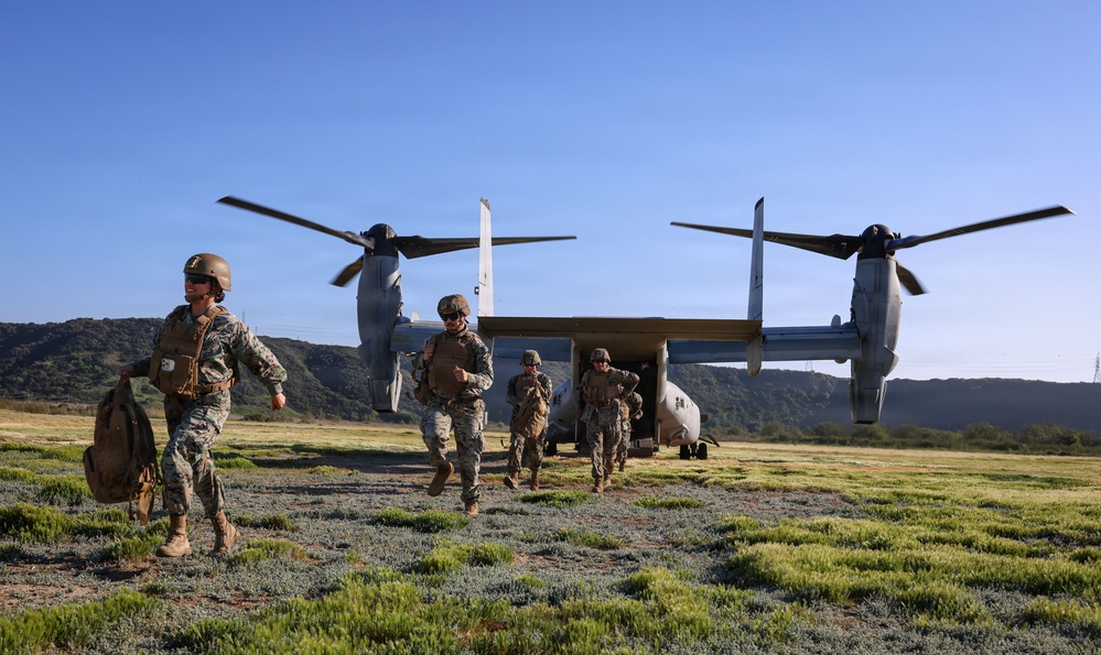9th Comm Bn. prepares for a deployment readiness air confidence operation