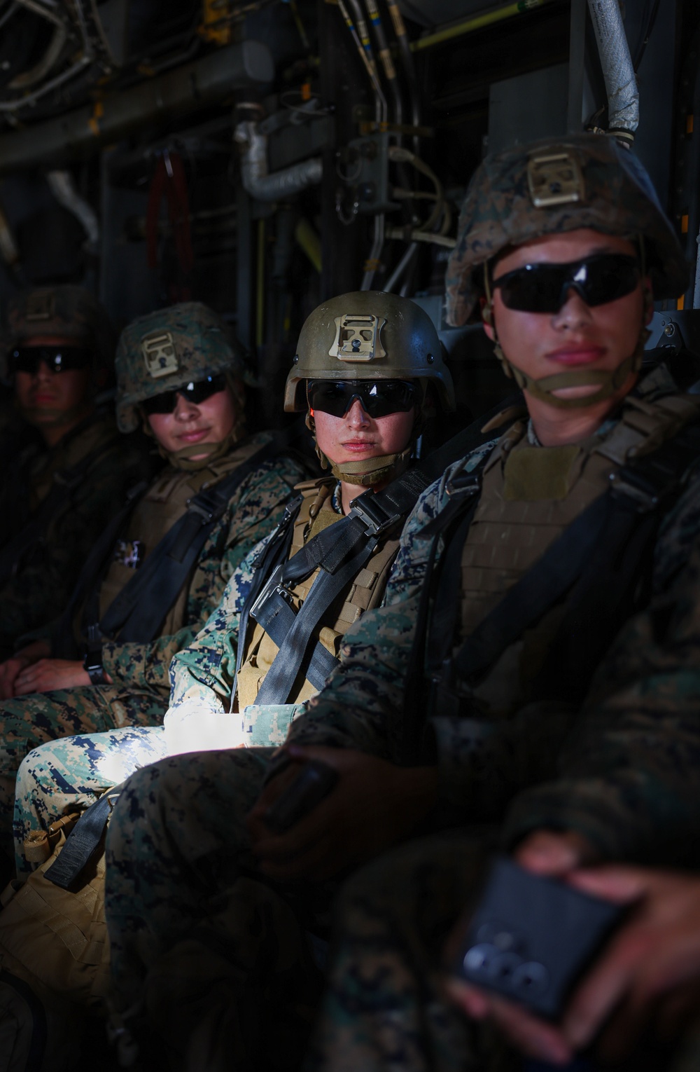 9th Comm Bn. prepares for a deployment readiness air confidence operation