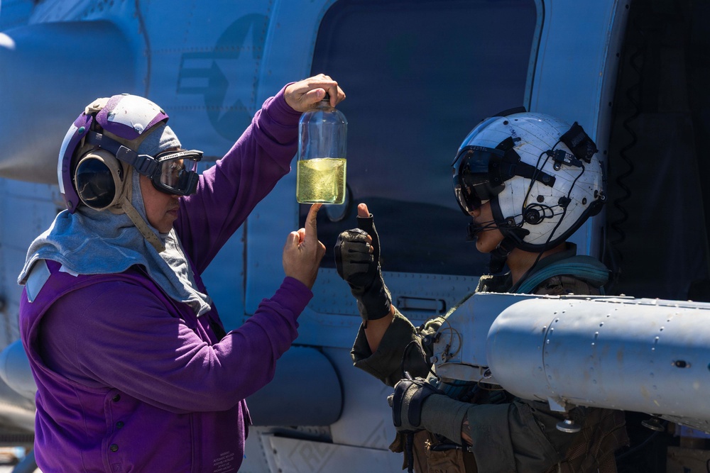 USS Milius (DDG 69) Conducts Flight Quarters During Operation Epic Fury