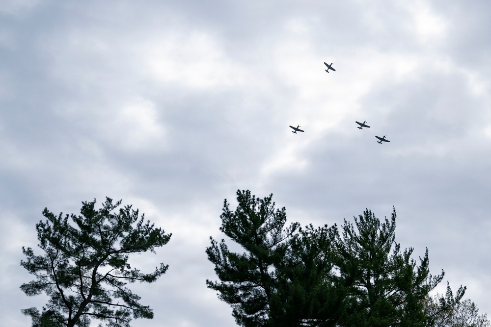 Full Military Funeral Honors with Escort are Conducted for U.S. Air Force Col. Clarence “Bud” Anderson in Section 38
