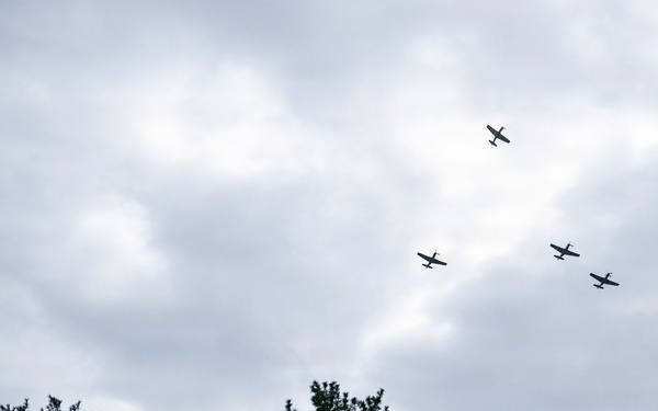Full Military Funeral Honors with Escort are Conducted for U.S. Air Force Col. Clarence “Bud” Anderson in Section 38