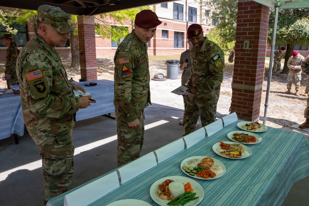 Barracks Cooking Challenge Highlights Soldier Ingenuity, Nutrition, and Readiness