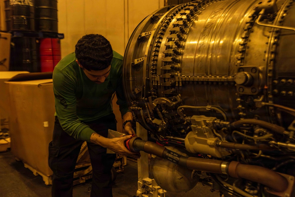 Abraham Lincoln Conducts Operations