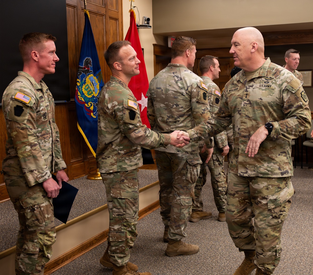 Pa. Guard Soldiers recognized for best squad competition performance