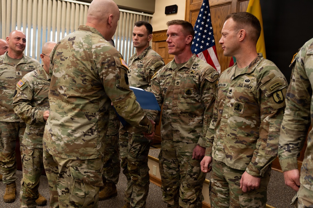 Pa. Guard Soldiers recognized for best squad competition performance