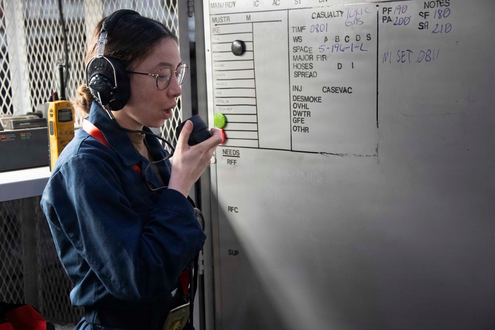 Ike Conducts Planned Incremental Availability maintenance period