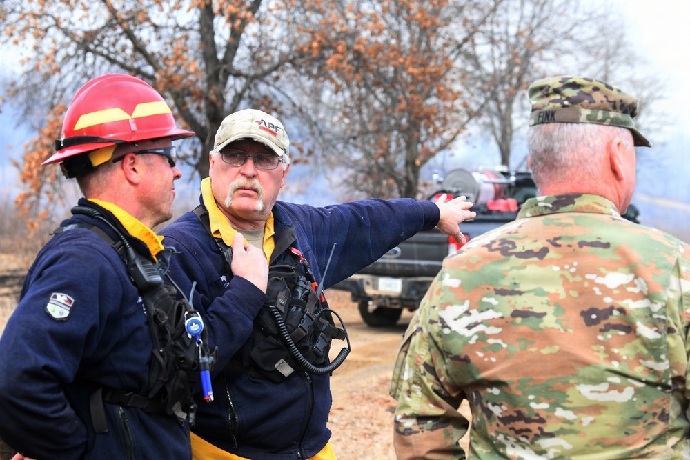 Camp Ripley Officials Address Wildfire Incident