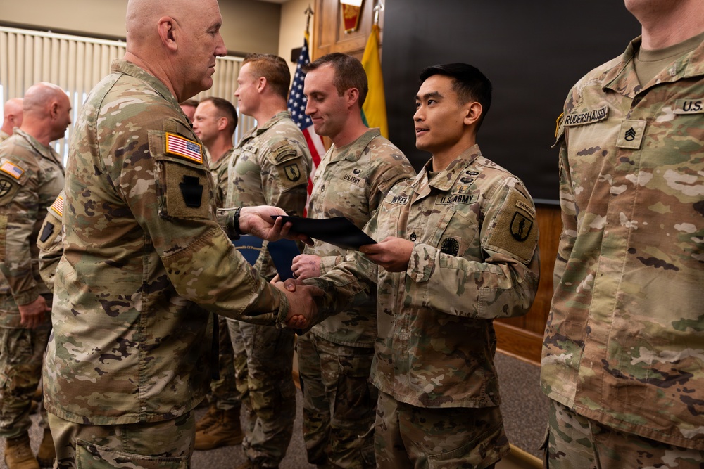 Pa. Guard Soldiers recognized for best squad competition performance