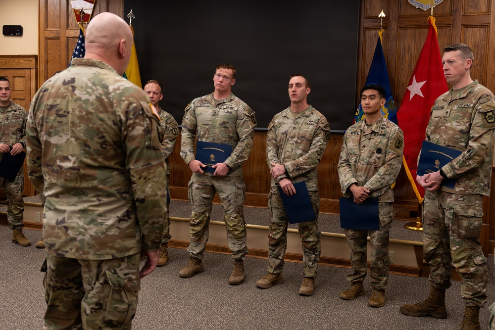 Pa. Guard Soldiers recognized for best squad competition performance