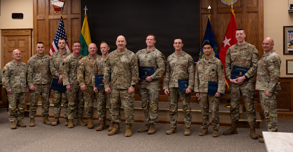 Pa. Guard Soldiers recognized for best squad competition performance