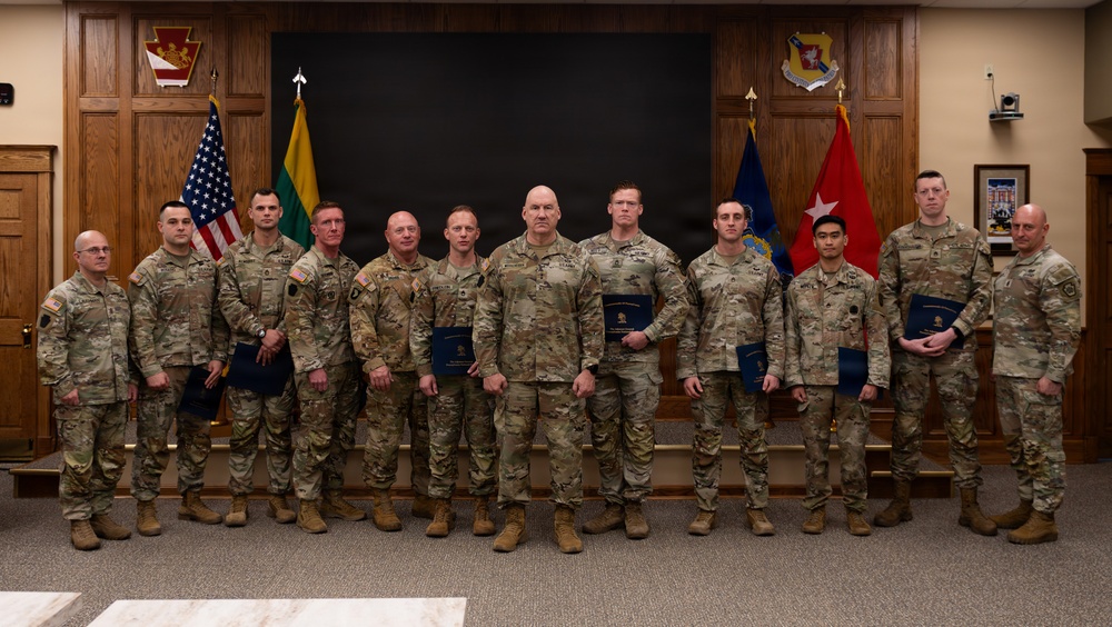 Pa. Guard Soldiers recognized for best squad competition performance