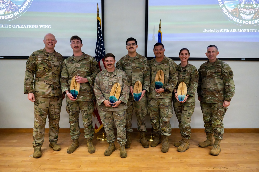 Mobility Vanguard challenges Airmen, strengthens readiness across 515 AMOW