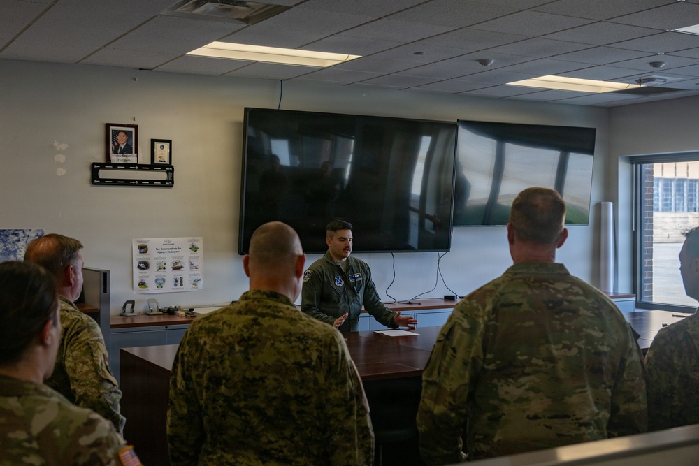 1st HS familiarizes members of NORAD, AFNORTH with the NCR