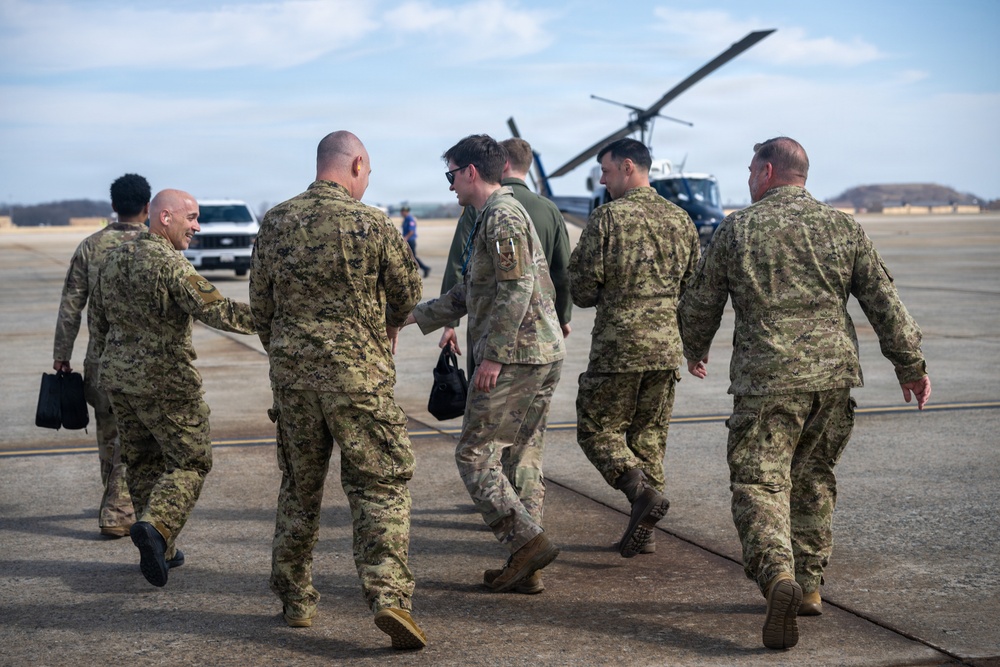 1st HS familiarizes members of NORAD, AFNORTH with the NCR