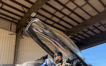 CJCS Caine honors last surviving World War II “triple ace”