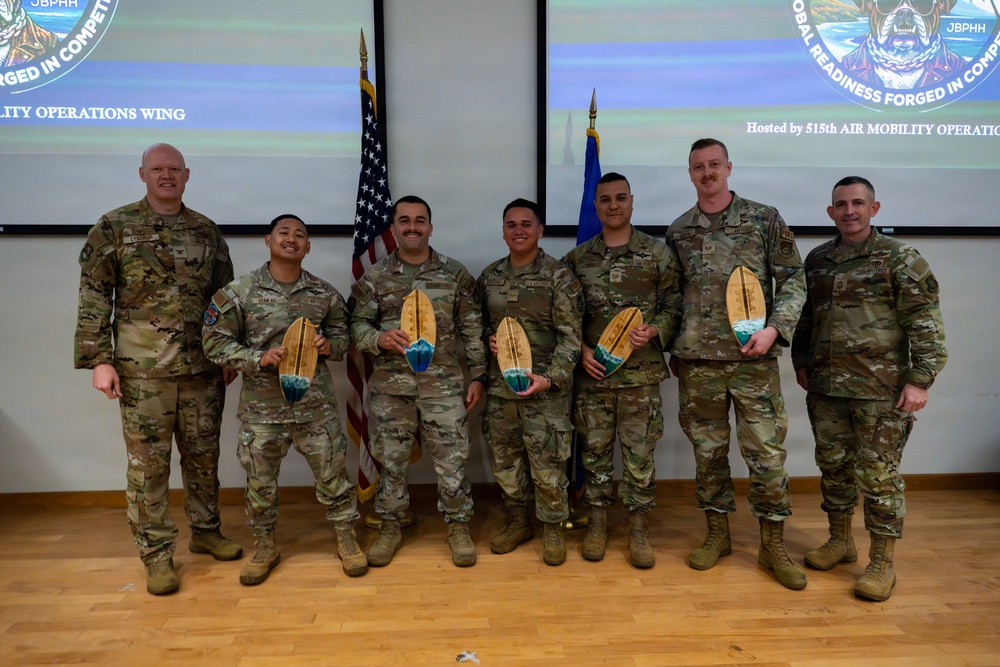 Mobility Vanguard challenges Airmen, strengthens readiness across 515 AMOW