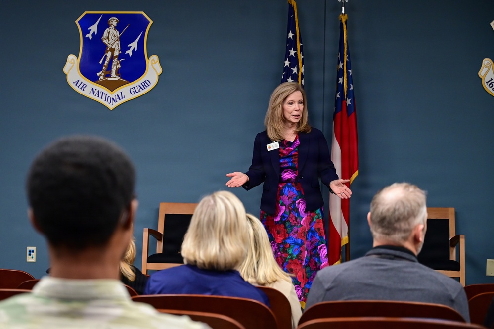 165 AW hosts Chatham County personnel on base tour and civic leader flight